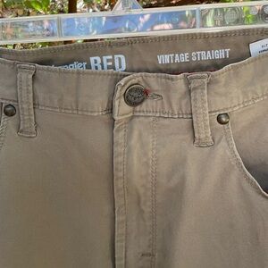 Wrangler red special edition jeans